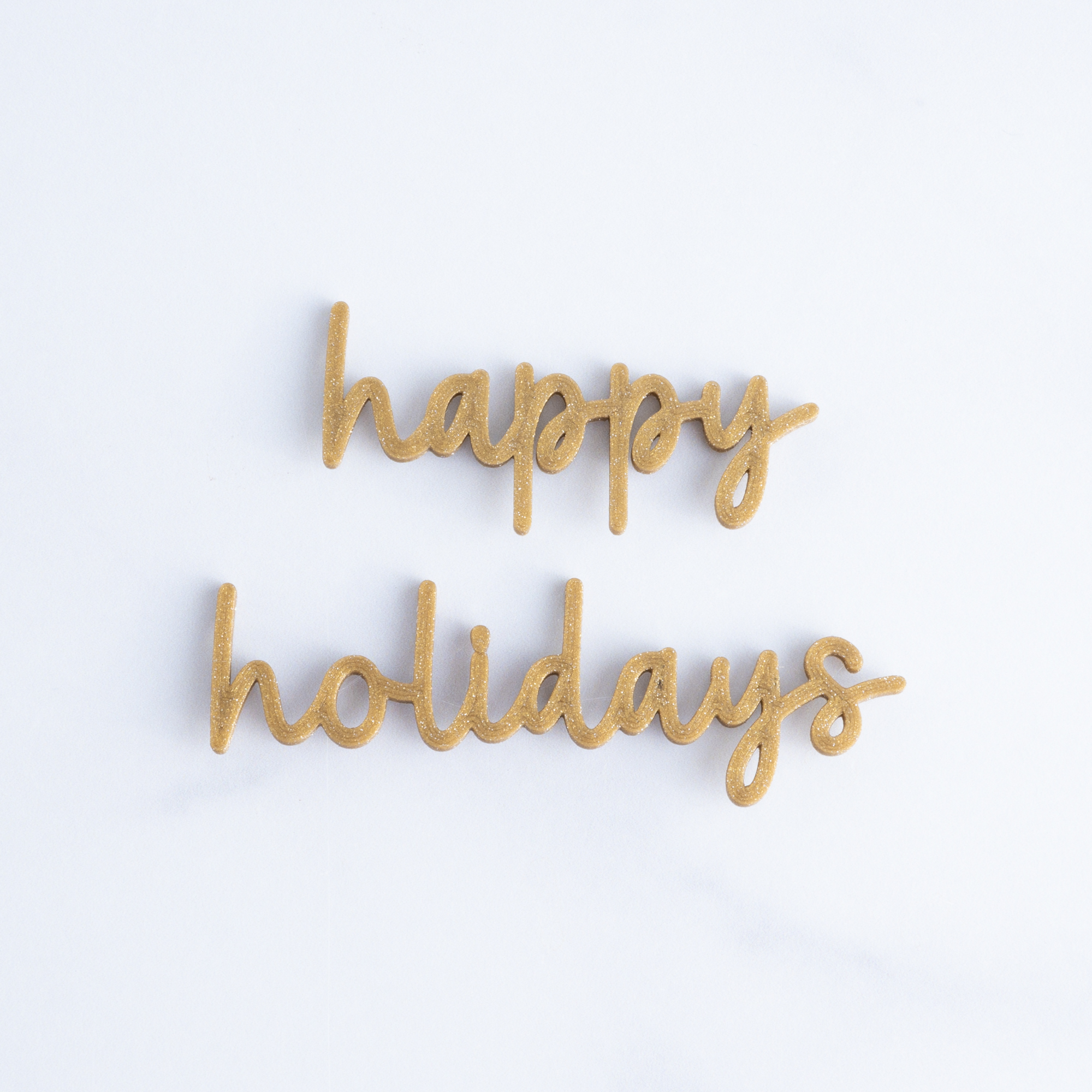 happy holidays gold snaps front