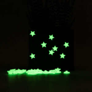 glowing star snaps on black snappy pot