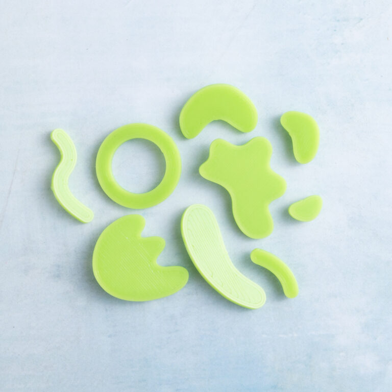 bits and bobs charms lime snappy pots