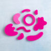 bits and bobs charms magenta snappy pots