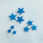 shimmering blue stars multi size snaps front