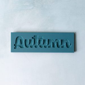 Autumn | Limited Edition Word Plaque