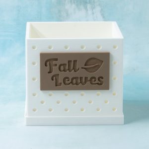 Fall Leaves | Limited Edition Word Plaque