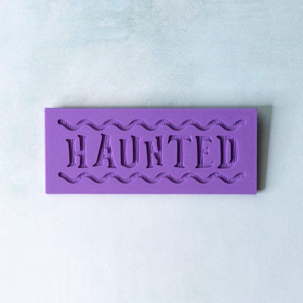 Haunted | Limited Edition Word Plaque