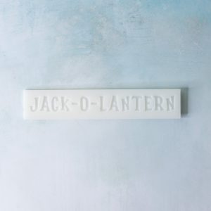 Jack-o-Lantern | Limited Edition Word Plaque