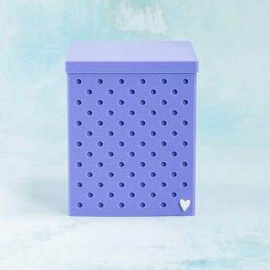 3 inch lovely lavender snappy box