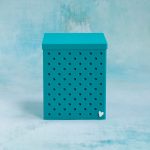 3 inch Sea Green Snappy Box front