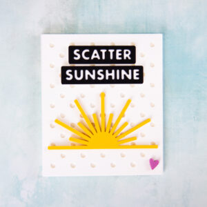 scatter sunshine snappy fridge magnet