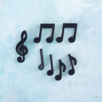 Music notes black