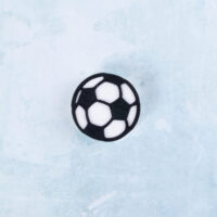 Soccer snappy pots charm