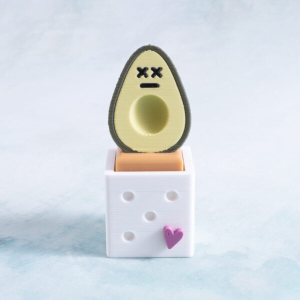 snappy pots dead avocado clicker fidget toy