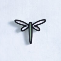 snappy pots green dragonfly charm