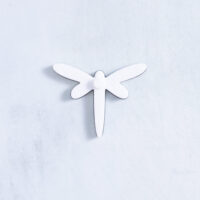 snappy pots green dragonfly charm back