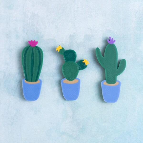 potted cactus charms snappy pots