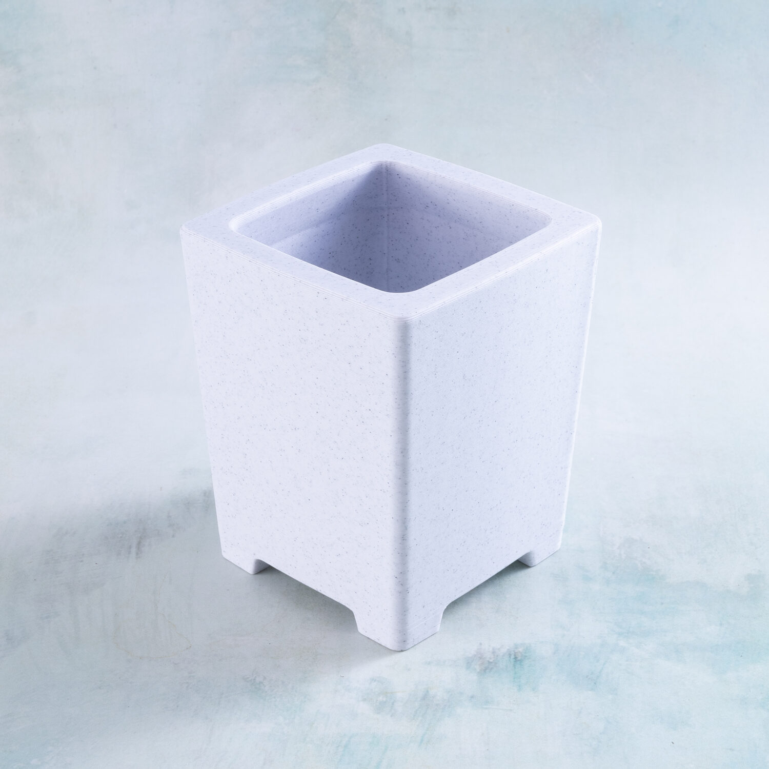 Tall Square Succulent Planters | 3D Printed | Snappy Pots