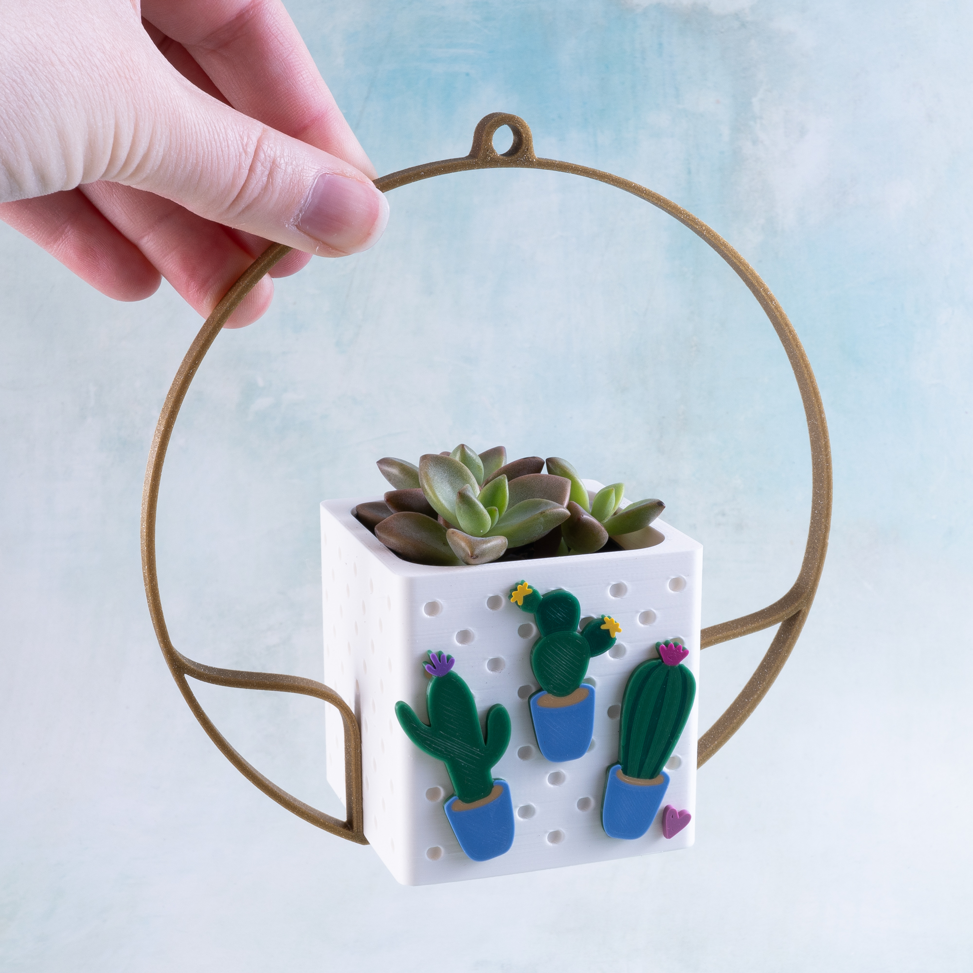 hanger ornament with planter