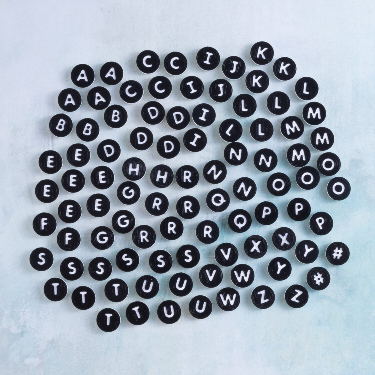 letter charms