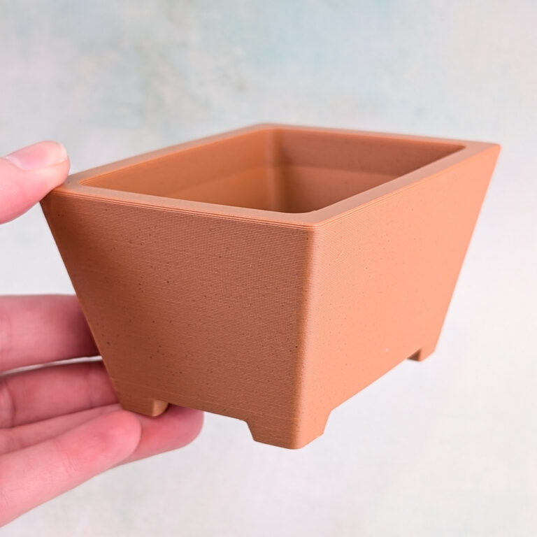 Rectangle Succulent Planters | 3D Printed Cheesewood