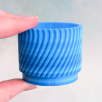 Small Round Succulent Planters | 3D Printed