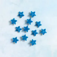 Snappy pots star charms sparkle blue