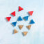 snappy pots triangle charms sparkle red blue gold