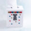 snappy pots word charms land of the free on tissue box cover gold red blue scallops stars