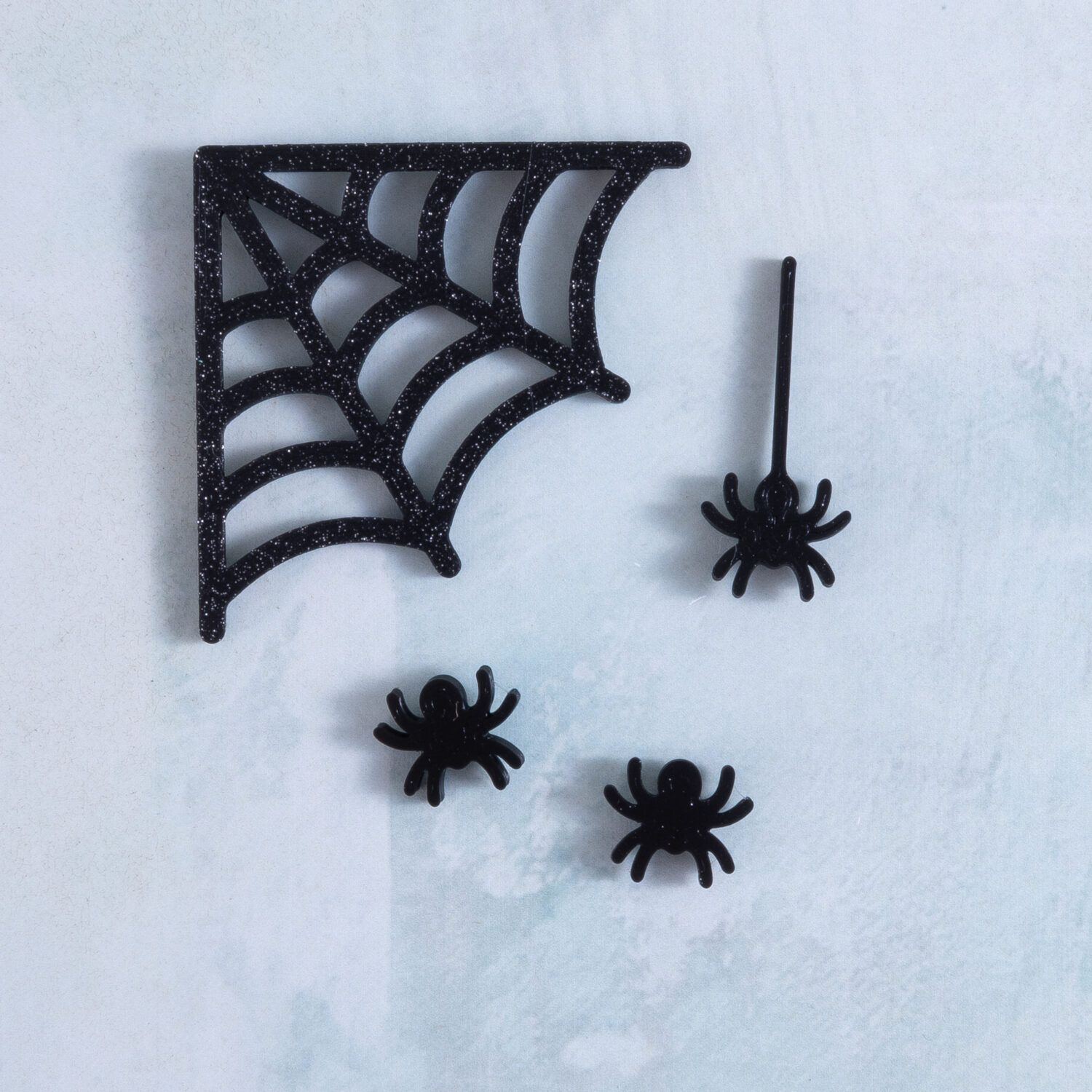 Web and Spiders Halloween Charms | Snappy Pots
