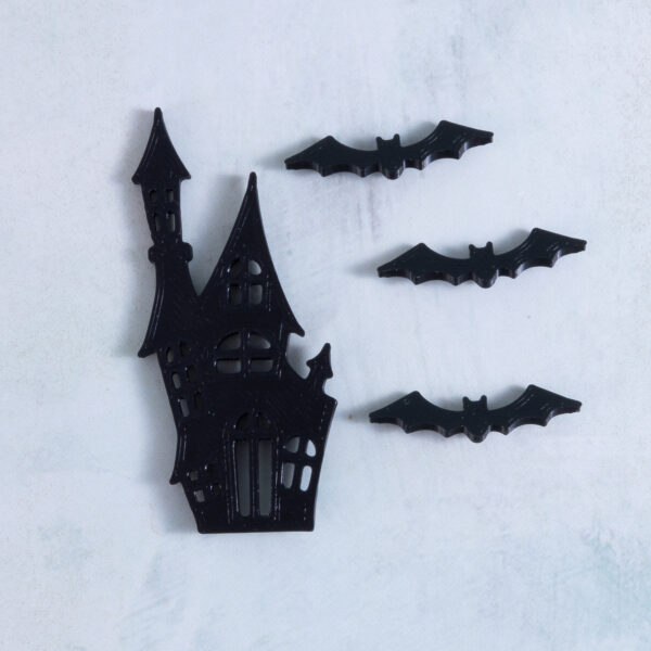 Haunted House Halloween Charms | Snappy Pots