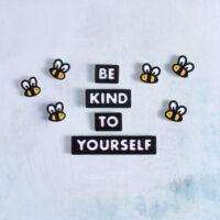 Be Kind to Yourself Word Charms | Snappy Pots