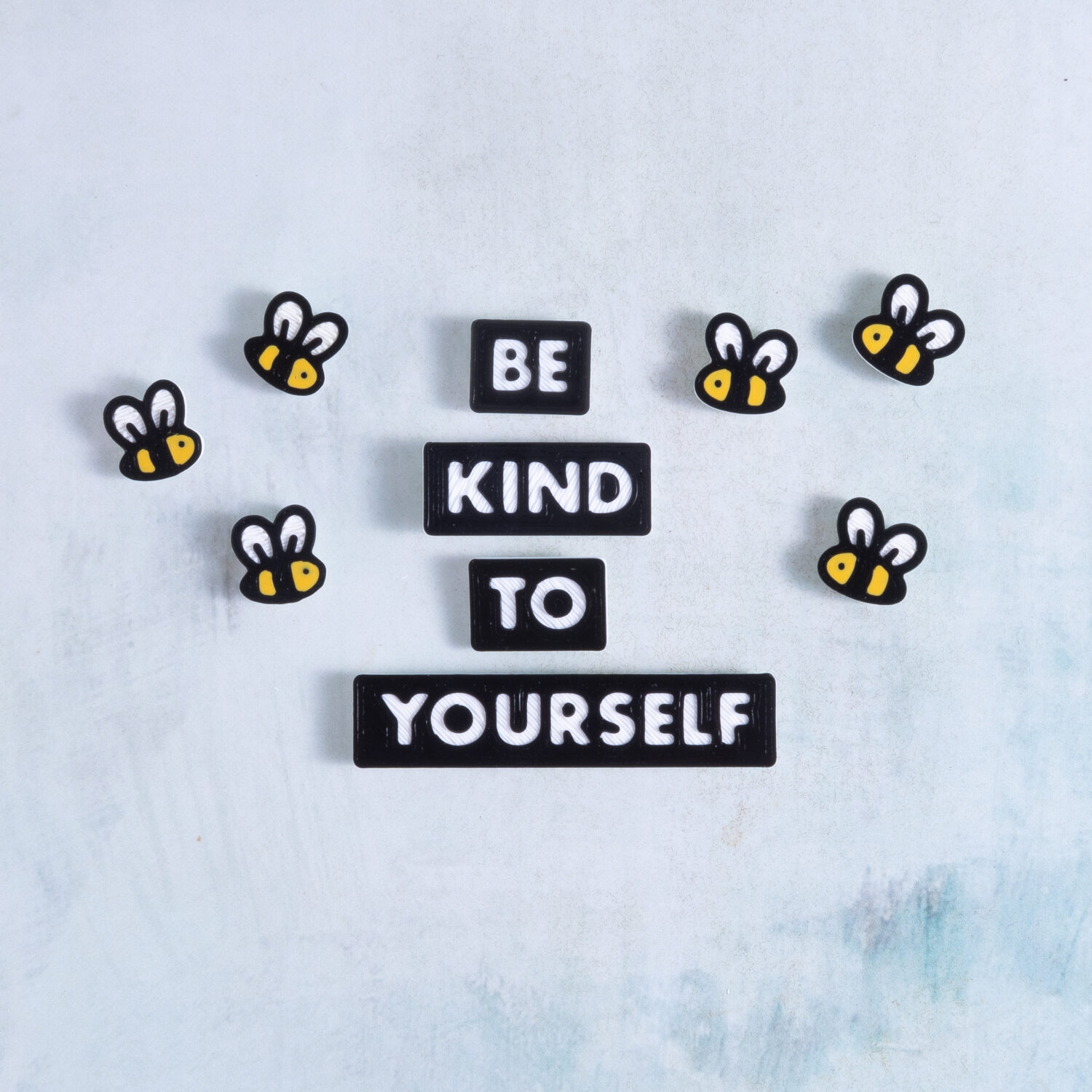 Be Kind to Yourself Word Charms | Snappy Pots